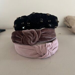 3 knotted headbands